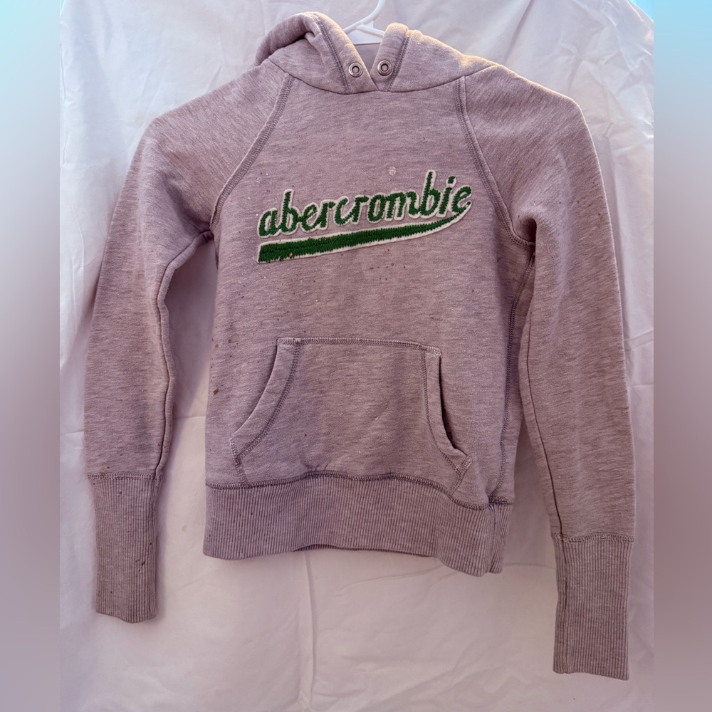 Abercrombie & Fitch Women's Lavender Hoodie